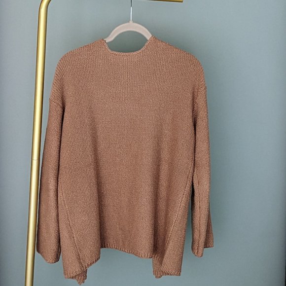 One Grey Day Nolan Cardigan In Brown (Small) - Picture 4 of 7